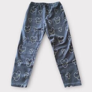 My Littlest 1 (5T) Mickey Christmas Lights Leggings